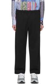 Engineered Garments - Black Diamond Knit Leisure Pants
