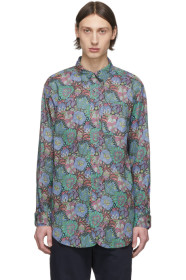 Engineered Garments - 多色 Floral Print 衬衫