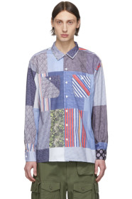Engineered Garments - 多色 Patchwork Print 衬衫