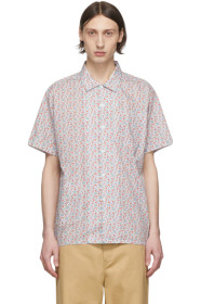 Engineered Garments - 多色 Floral Print 短袖衬衫