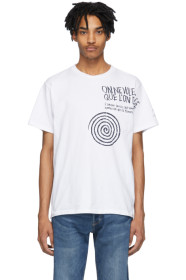 Engineered Garments - White Spiral T-Shirt