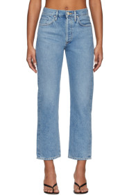 Goldsign - Blue 'The Relaxed Straight' Jeans