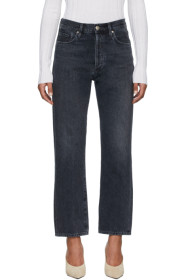 Goldsign - Black 'The Relaxed Straight' Jeans