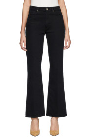 Goldsign - Black 'The Comfort High-Rise' Jeans