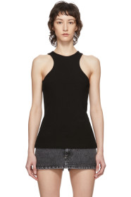 Goldsign - Black Rib Tank Top