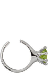 D'heygere - Silver Solitaire Ear Cuff