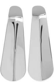 D'heygere - Boucles d'oreilles argentées Shoehorn