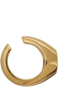 D'heygere - Gold Signet Ear Cuff