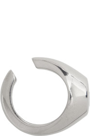 D'heygere - Bijou d'oreille argenté Signet