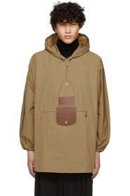 D'heygere - Blouson convertible beige édition Longchamp