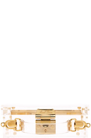 Mark Cross - Transparent Plexi Grace Box Bag