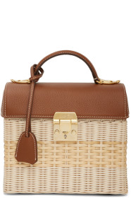 Mark Cross - Sac beige et brun Sara