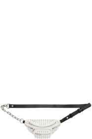 Alexander Wang - Sac-ceinture clouté blanc Mini Attica