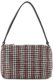 Alexander Wang - Sac rose et blanc Chain Mesh Rhinestone