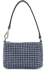 Alexander Wang - Sac bleu Micro Rhinestone