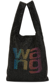 Alexander Wang - 黑色 & 多色迷你 Wanglock 购物托特包