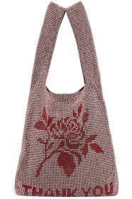 Alexander Wang - Pink Mini Wangloc 'Thank You' Shopper Tote