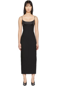 Alexander Wang - 黑色 Cami 长款精裁连衣裙