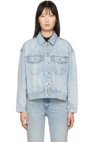 Alexander Wang - Blue Denim Game Jacket