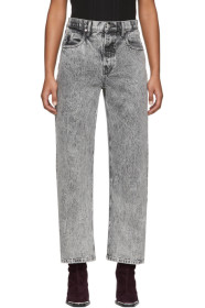 Alexander Wang - Grey Curb Jeans