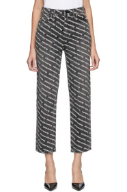Alexander Wang - Grey Bluff Classic High-Rise Jeans