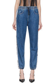 Alexander Wang - Blue Denim Jogger Jeans
