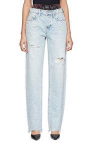 Alexander Wang - Blue Rival Mix Jeans