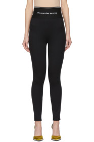 Alexander Wang - Legging noir Exposed Zipper
