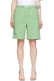 Alexander Wang - Green Terry Shorts