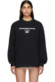 Alexander Wang - Black Flag Long Sleeve T-Shirt