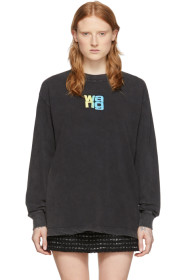 Alexander Wang - Black Puff Logo T-Shirt
