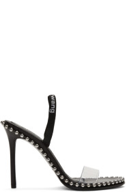 Alexander Wang - Black Nova Logo Sandals
