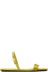 Alexander Wang - Yellow Foldable Ryder Sandals