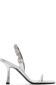 Alexander Wang - Sandales à talons hauts argentées Ivy