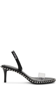 Alexander Wang - Black Nova Low Heeled Sandals