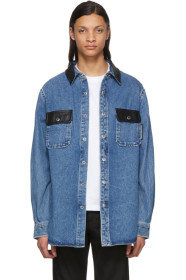 Alexander Wang - ブルー オーバーサイズ ボタン ダウン シャツ