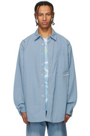 Alexander Wang - ブルー Summer シャツ