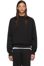 Alexander Wang - Col roulé noir Dense Fleece