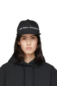 MM6 Maison Margiela - Black Logo Cap