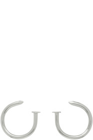 MM6 Maison Margiela - Silver Nail Earrings