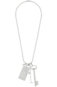 MM6 Maison Margiela - Silver Charm Necklace