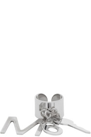 MM6 Maison Margiela - シルバー チャーム リング