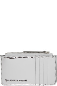 MM6 Maison Margiela - Silver Small Card Holder