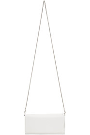MM6 Maison Margiela - White Wallet On Chain Bag