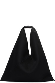 MM6 Maison Margiela - Black Large Mesh Triangle Tote