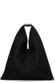 MM6 Maison Margiela - Black Mesh Triangle Tote