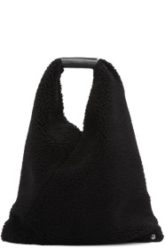 MM6 Maison Margiela - Black Small Teddy Triangle Tote