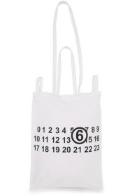 MM6 Maison Margiela - Cabas à logo blanc