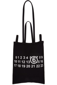 MM6 Maison Margiela - Cabas à logo noir