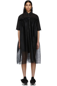 MM6 Maison Margiela - Black Tulle Dress